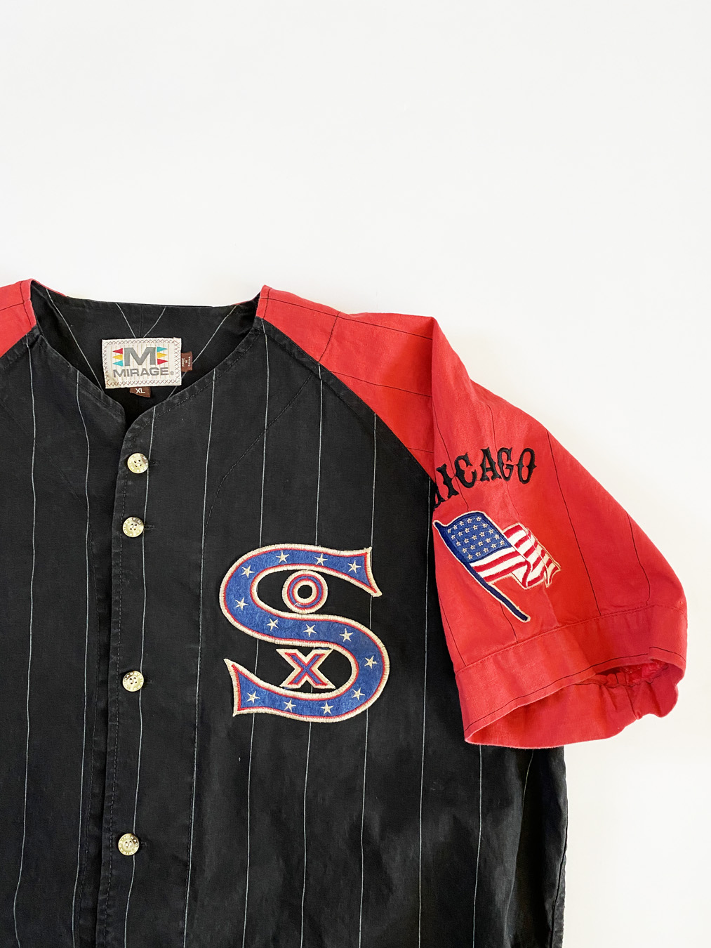 90s Chicago White Sox Cooperstown Collection Throwback Mirage Jersey