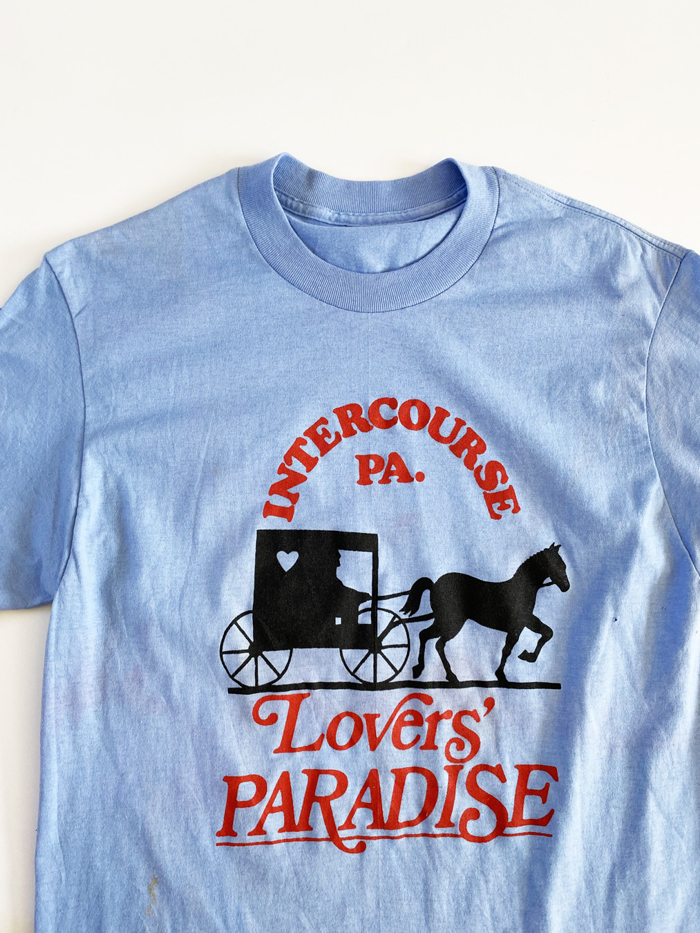 Vintage Intercourse, PA 'Lovers Paradise' Single Stitch T-Shirt