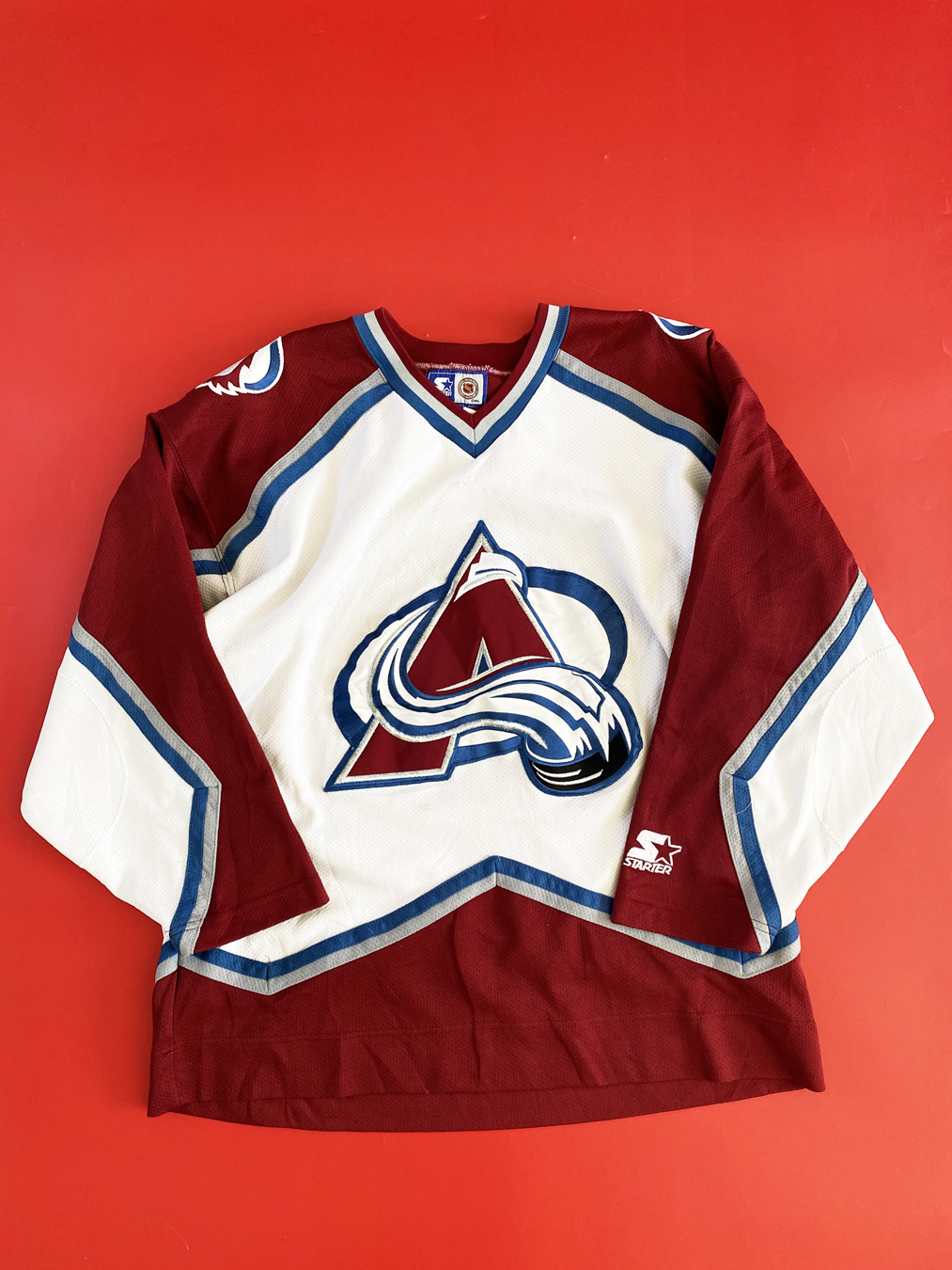 colorado avalanche starter jersey