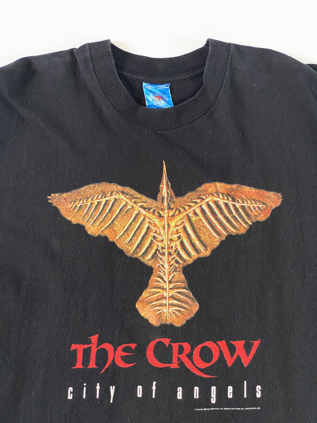 1996 The Crow City of Angels Movie T-Shirt