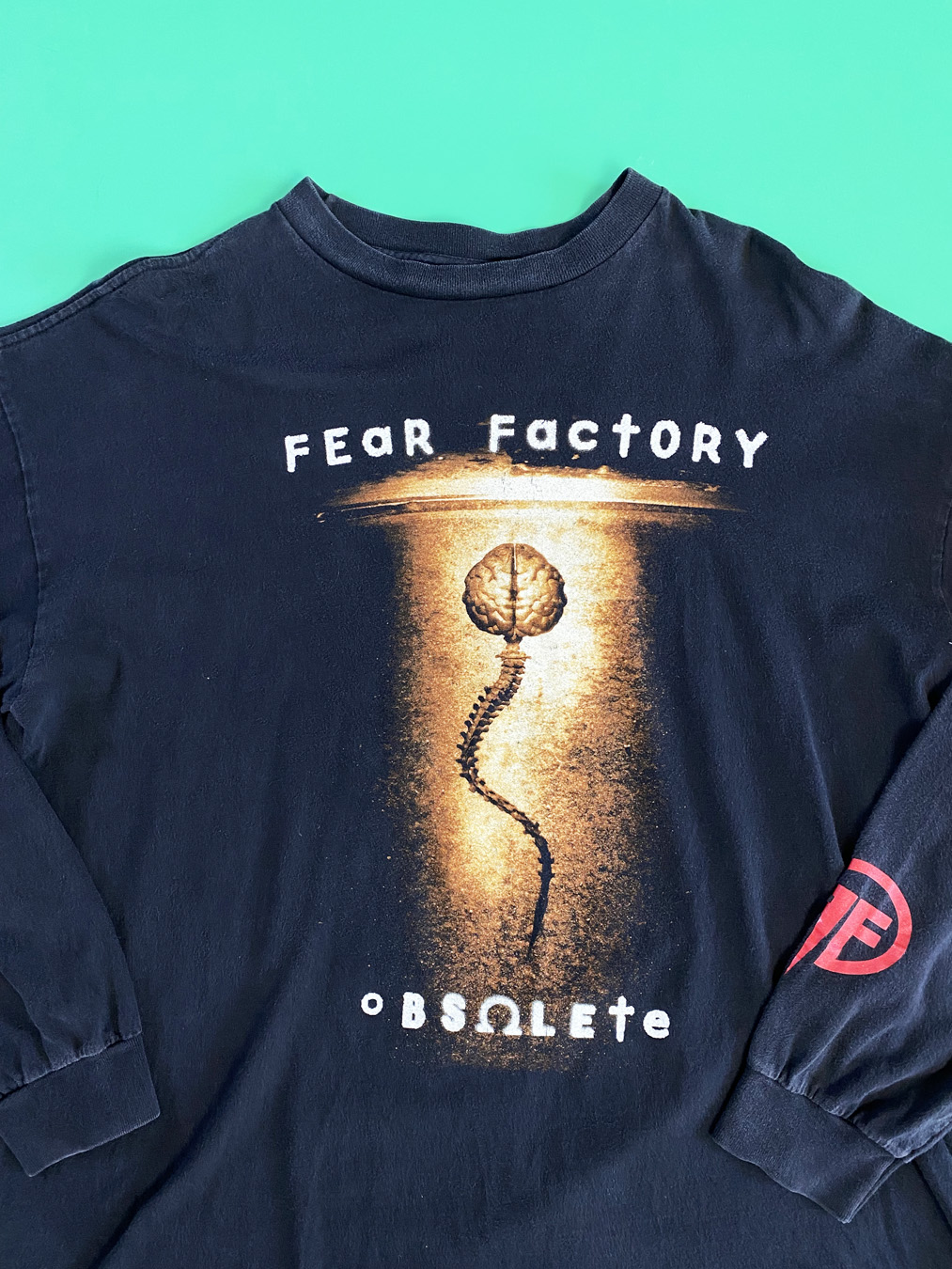 1998 Fear Factory ‘Obsolete’ Blue Grape Merchandise Long Sleeve - 5 ...