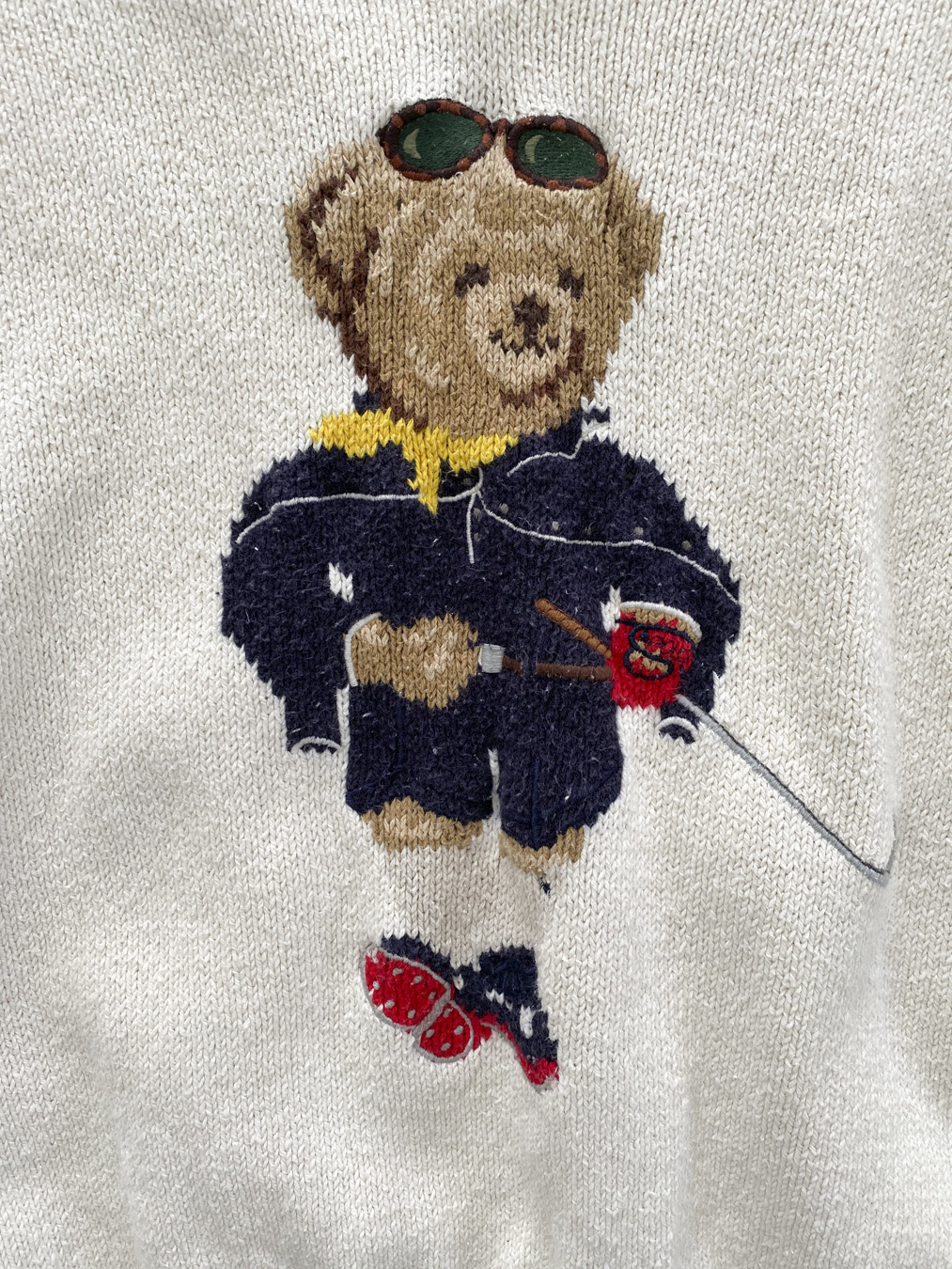 Ralph Lauren Teddy Bear Sweater