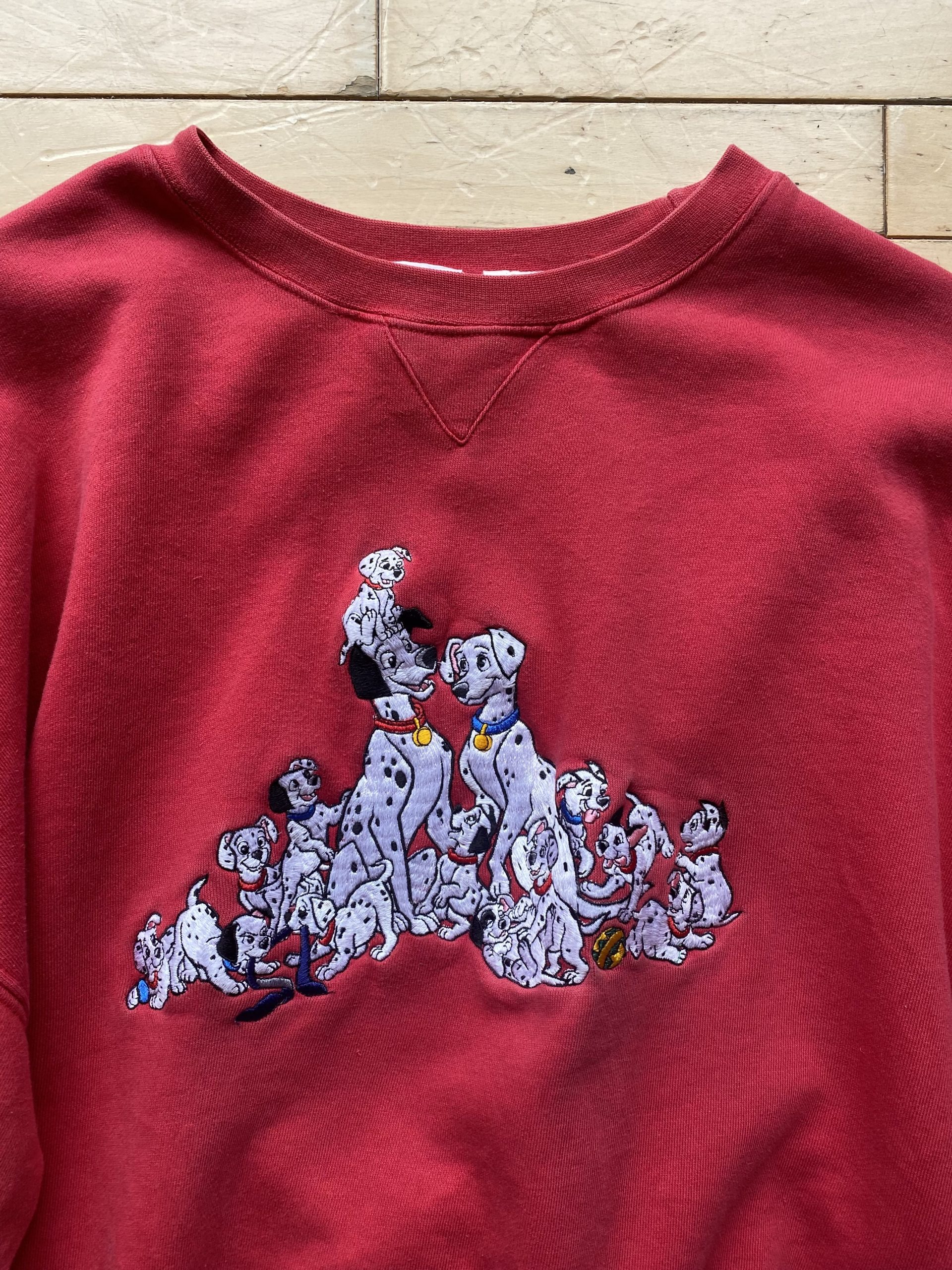 Vtg Disney 101 Dalmatians Aop Shirt Size XxxL
