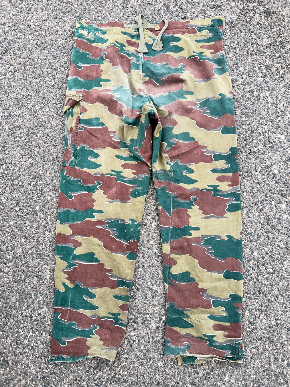 50s Belgian Jigsaw Camo Army Pants
