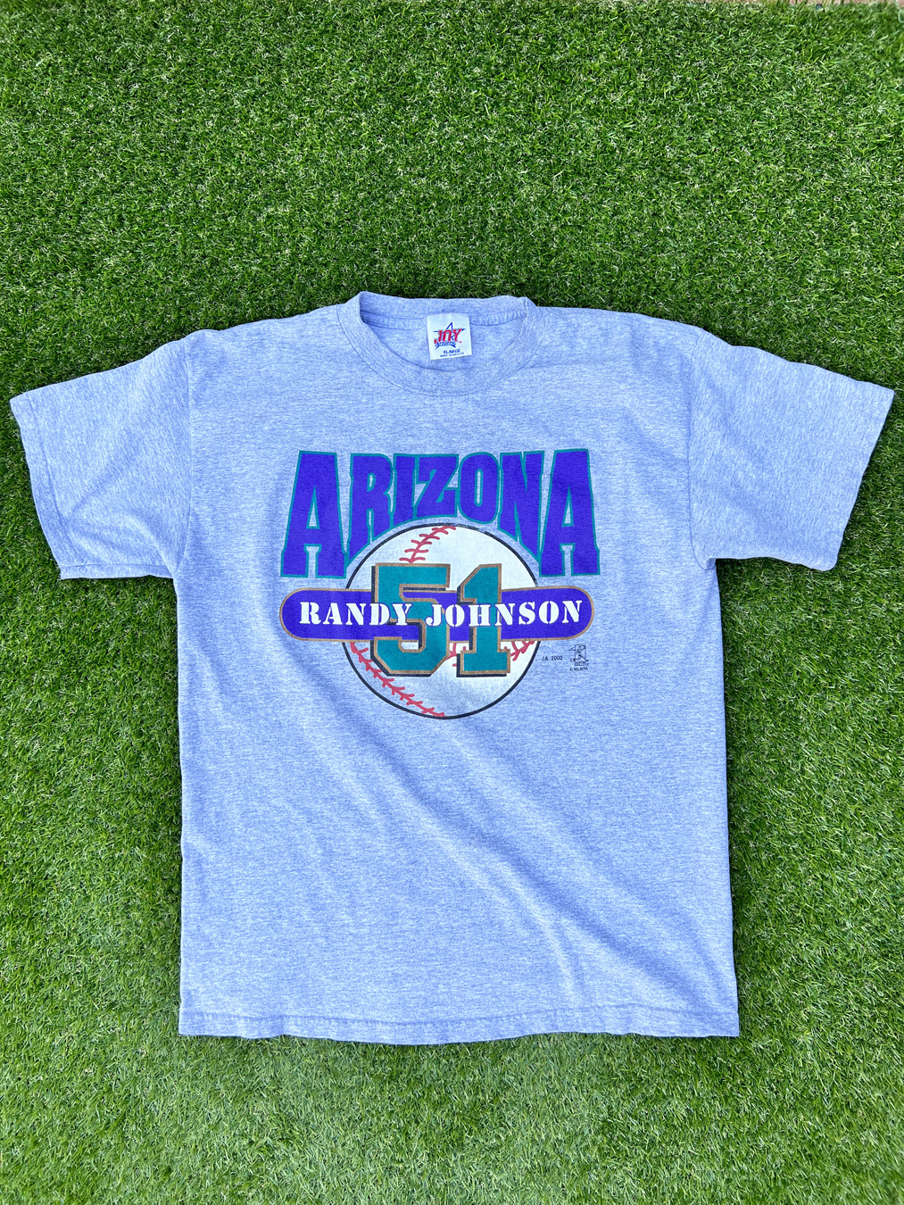 2001 Randy Johnson Arizona Diamondbacks T-Shirt - 5 Star Vintage