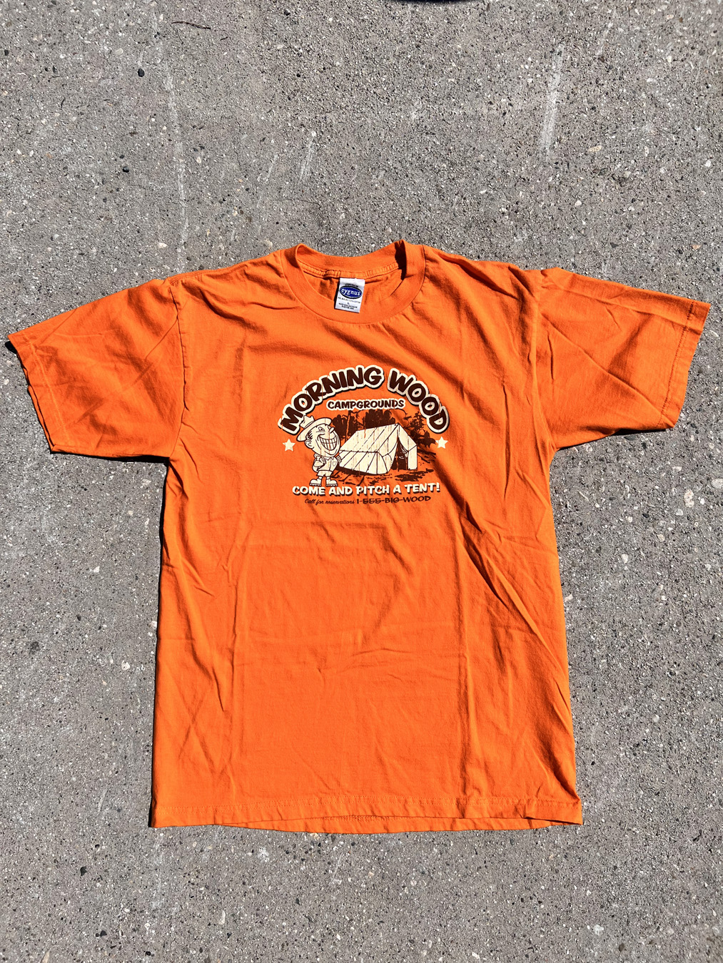 Pre-owned Shirt In Orange