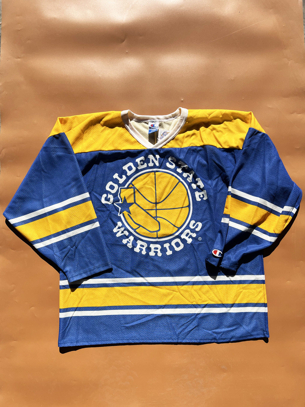 Warriors Vintage Hockey Jersey