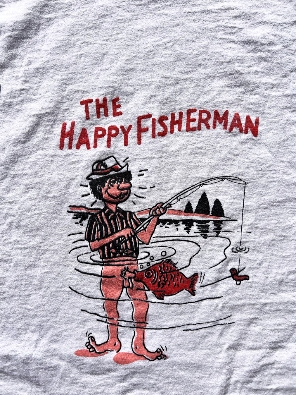 希少！90s〜 the happy fisherman スーベニアtシャツ